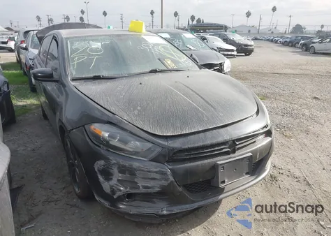 2016 Dodge Dart Sxt Sport Blacktop from USA, damaged, VIN 1C3CDFFA9GD796226